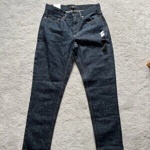 NWT 31x32 Banana Republic Athletic Hemp Jean - Rich Indigo Wash